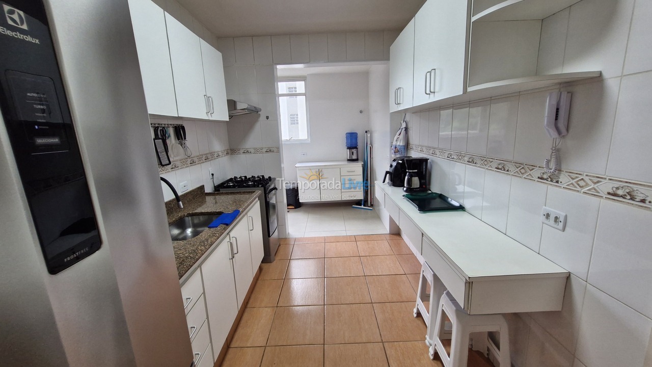 Apartamento para alquiler de vacaciones em Guarujá (Pitangueiras)