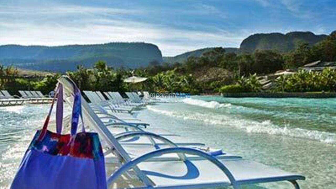 Apartamento para aluguel de temporada em Rio Quente (Esplanada do Rio Quente)