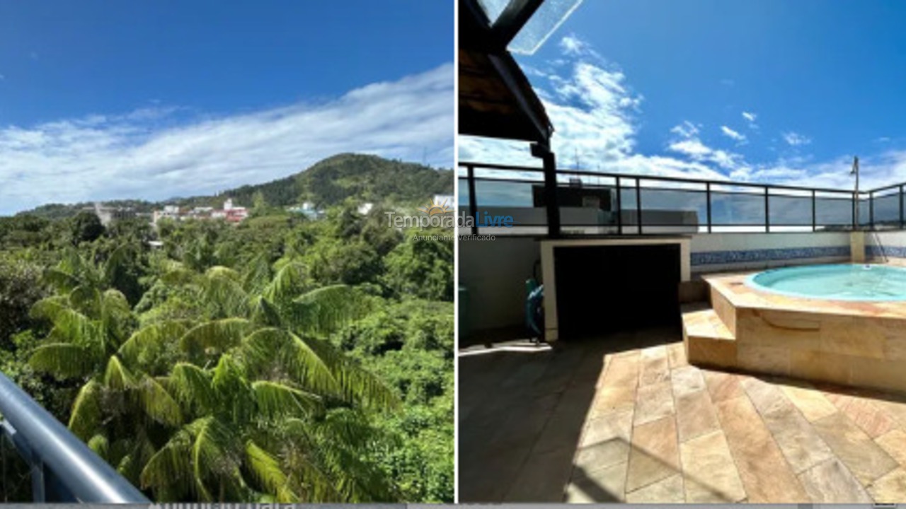 Apartment for vacation rental in Ubatuba (Praia das Toninhas)