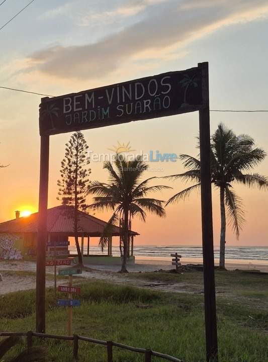 House for vacation rental in Itanhaém (Suarão)