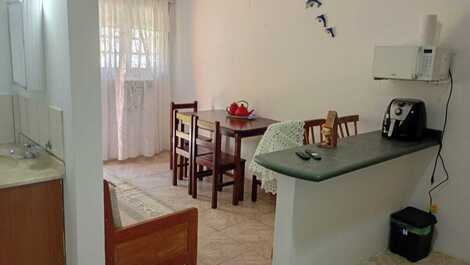 Apto 1 dorm., mobiliado, completo, vista mar, 3 Praias