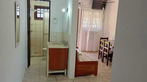 Apto 1 dorm., mobiliado, completo, vista mar, 3 Praias