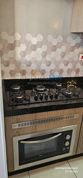 Apartamento para alquiler de vacaciones em Praia Grande (Maracanã)