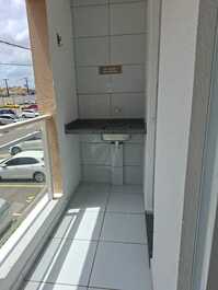 Gran apartamento en Calhau para 4 personas, aire acondicionado en las habitaciones.