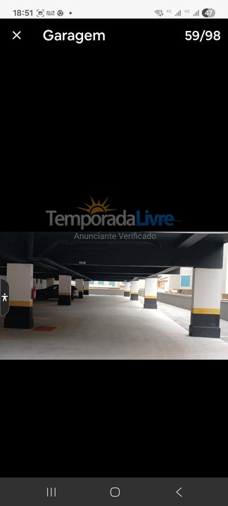 Apartamento para alquiler de vacaciones em Ubatuba (Praia Grande)