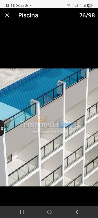 Apartamento para alquiler de vacaciones em Ubatuba (Praia Grande)