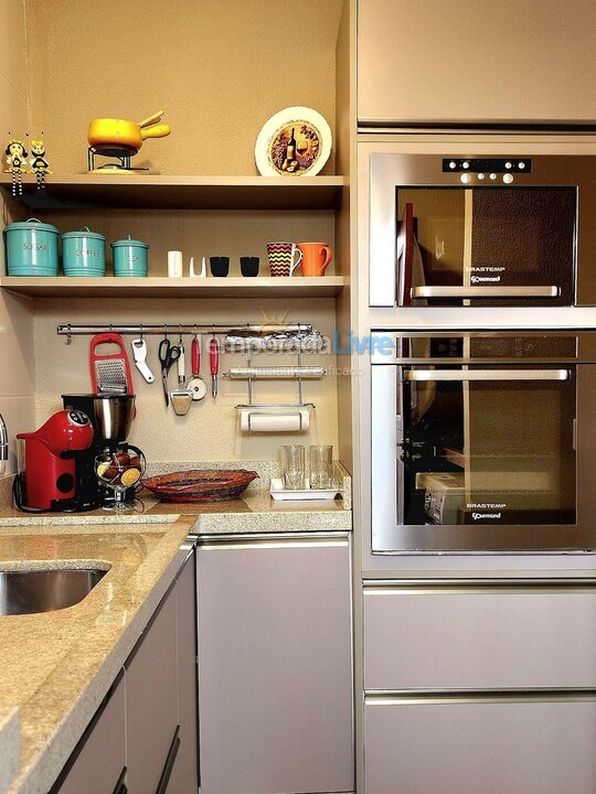 Apartment for vacation rental in Canela (Centro)