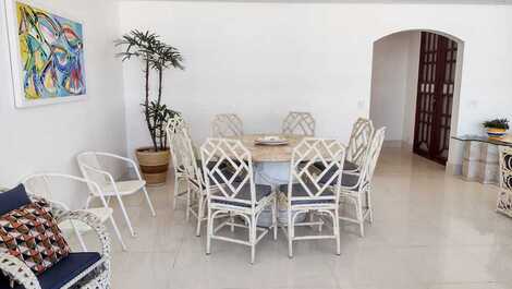 Pitangueiras Beach - 02 habitaciones con terraza - Vista w / el mar