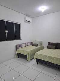 Great fully furnished studio apartments with air conditioning in Bequimaão
