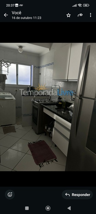 Apartment for vacation rental in Praia Grande (Praia do Caiçara)