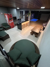 Adosado con piscina en Matinhos, prox playa con wifi para 12 personas