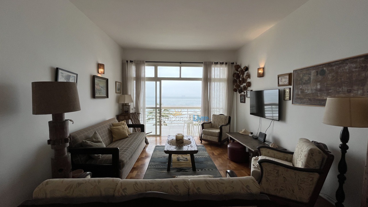 Apartamento para alquiler de vacaciones em Guarujá (Pitangueiras)