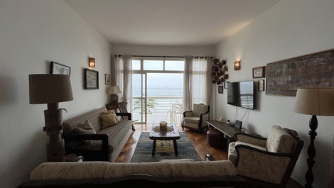 Sala de tv visto da sacada