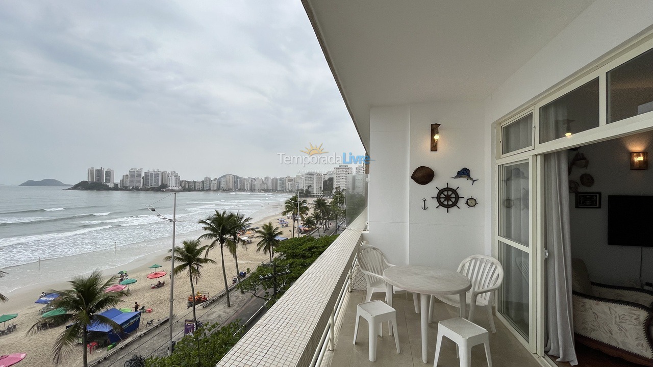 Apartamento para alquiler de vacaciones em Guarujá (Pitangueiras)