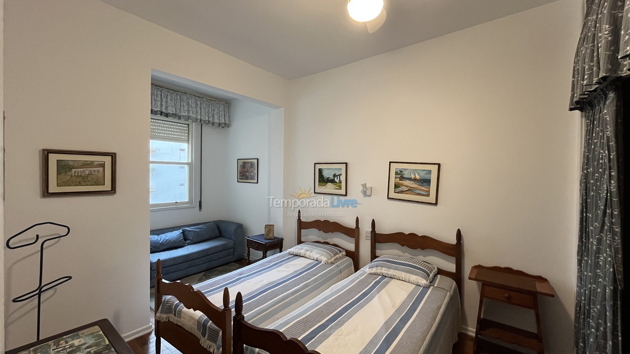 Apartamento para alquiler de vacaciones em Guarujá (Pitangueiras)