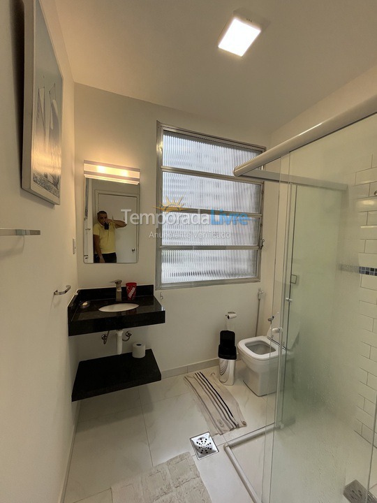 Apartamento para alquiler de vacaciones em Guarujá (Pitangueiras)