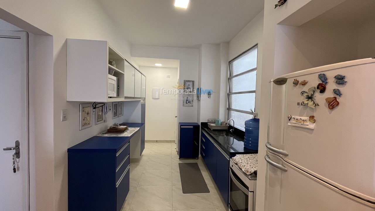 Apartamento para alquiler de vacaciones em Guarujá (Pitangueiras)