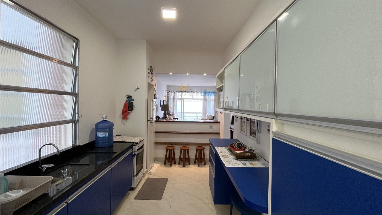 Apartamento para alquiler de vacaciones em Guarujá (Pitangueiras)