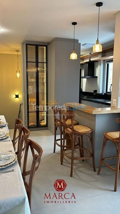 Apartamento para aluguel de temporada em 