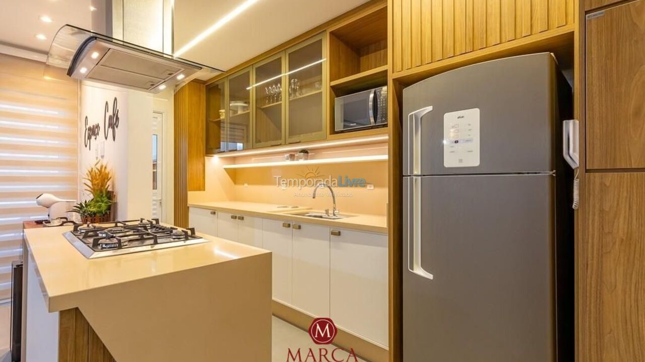 Apartamento para aluguel de temporada em 