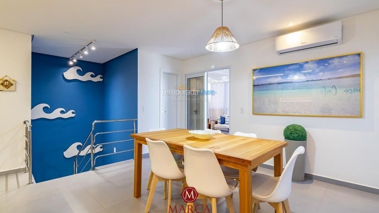 Apartamento para aluguel de temporada em 