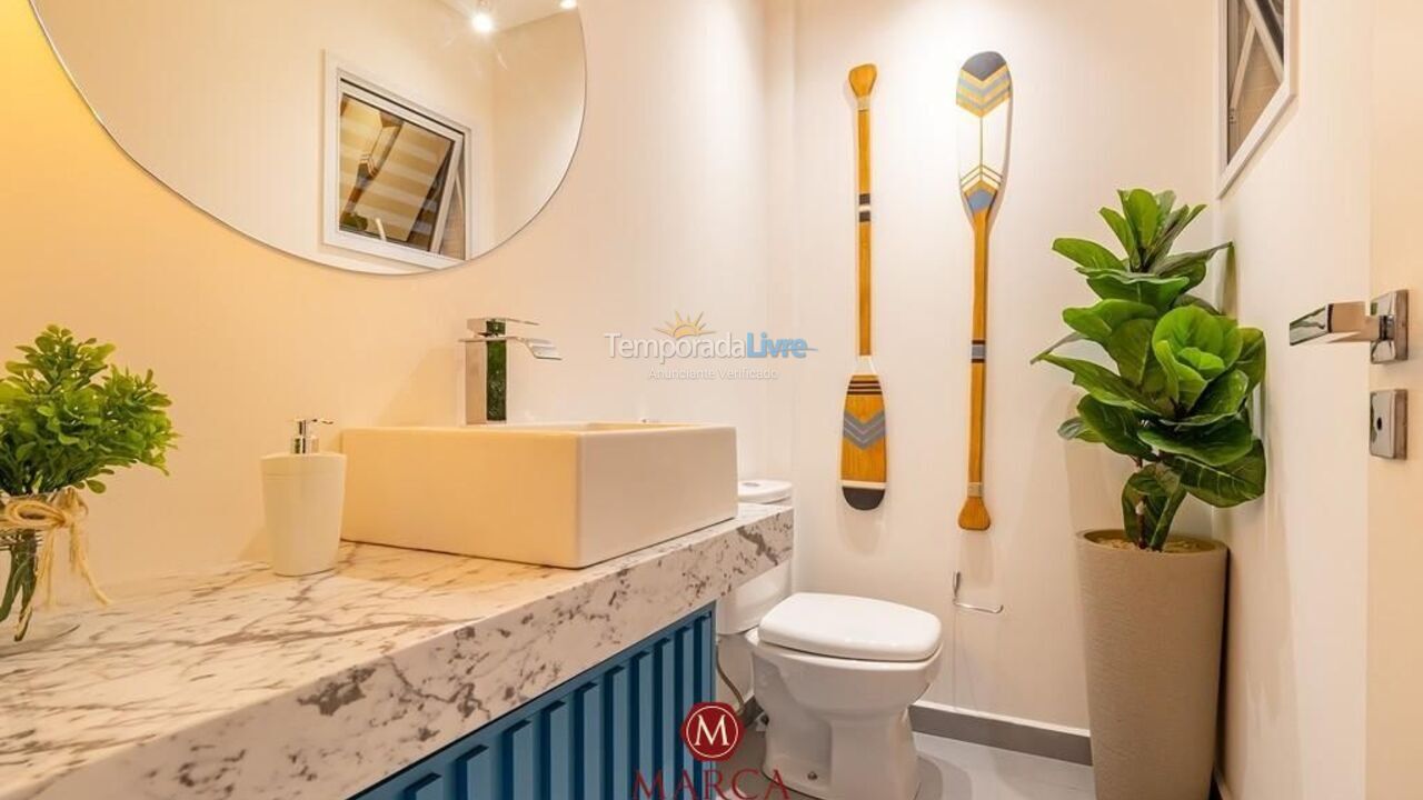 Apartamento para aluguel de temporada em 