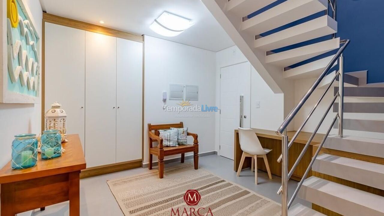 Apartamento para aluguel de temporada em 