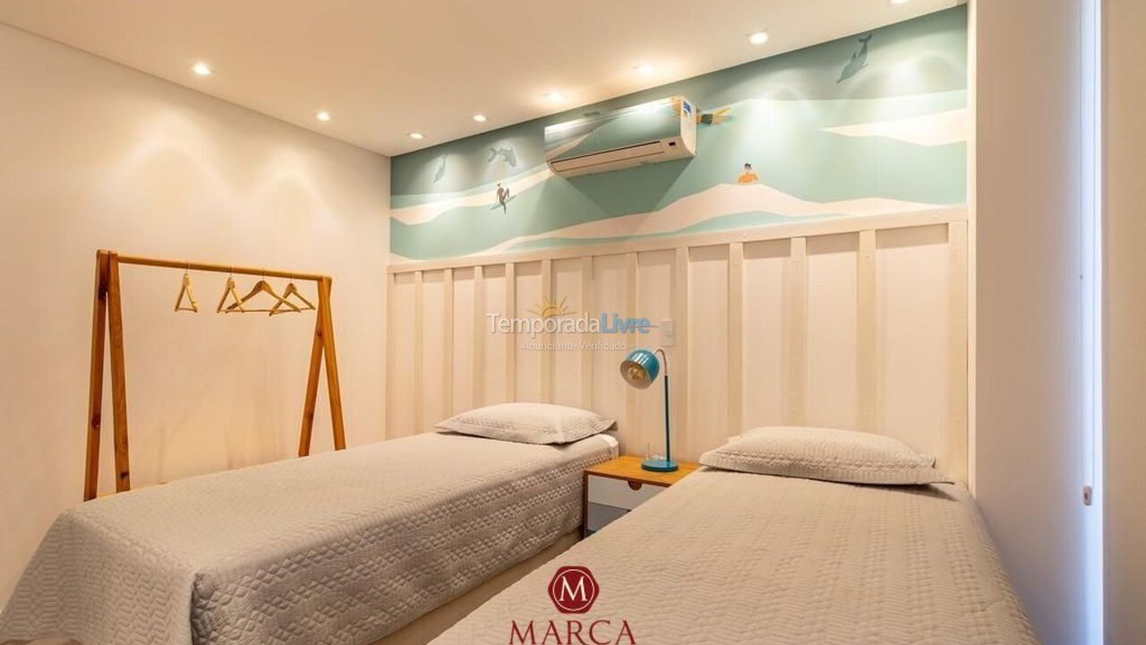 Apartamento para aluguel de temporada em 