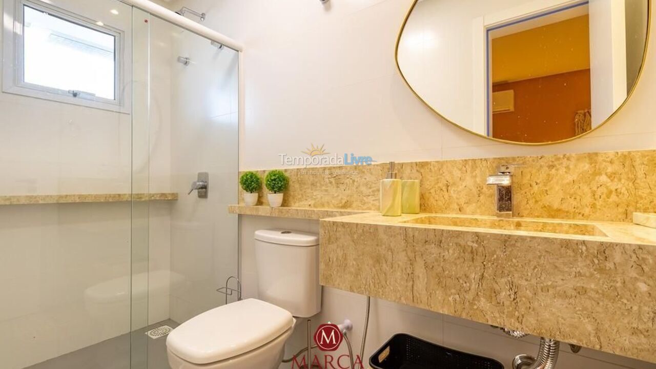 Apartamento para aluguel de temporada em 