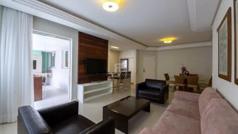 Apartamento 3 dormitórios para temporada Centro-itapema