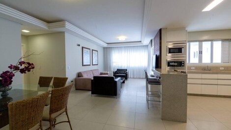 Apartamento 3 dormitórios para temporada Centro-itapema