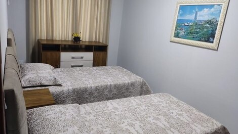 Apartamento en Meia Praia, Quadra do Mar - Itapema para 5 personas