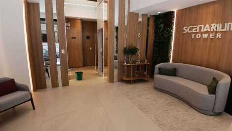 Excelente apartamento nuevo con vista al mar.