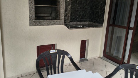 Sacada com churrasqueira