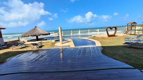 Mansión sobre la arena