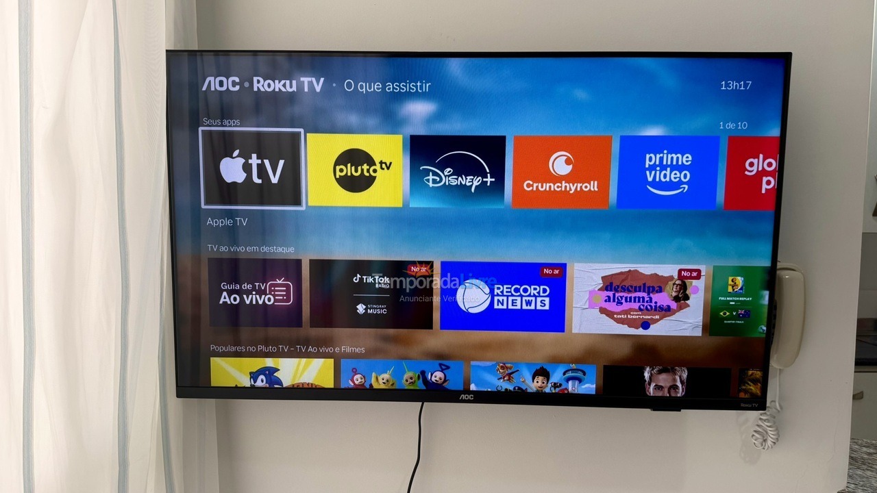 Apartamento para alquiler de vacaciones em Bombinhas (Praia de Bombas)