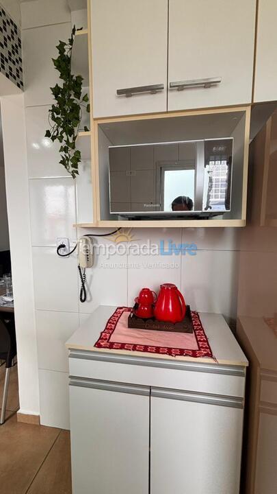 Apartamento para aluguel de temporada em Praia Grande (Vila Tupi)