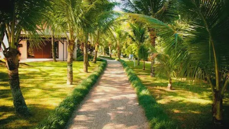 Alugo casa em hotel pe na areia