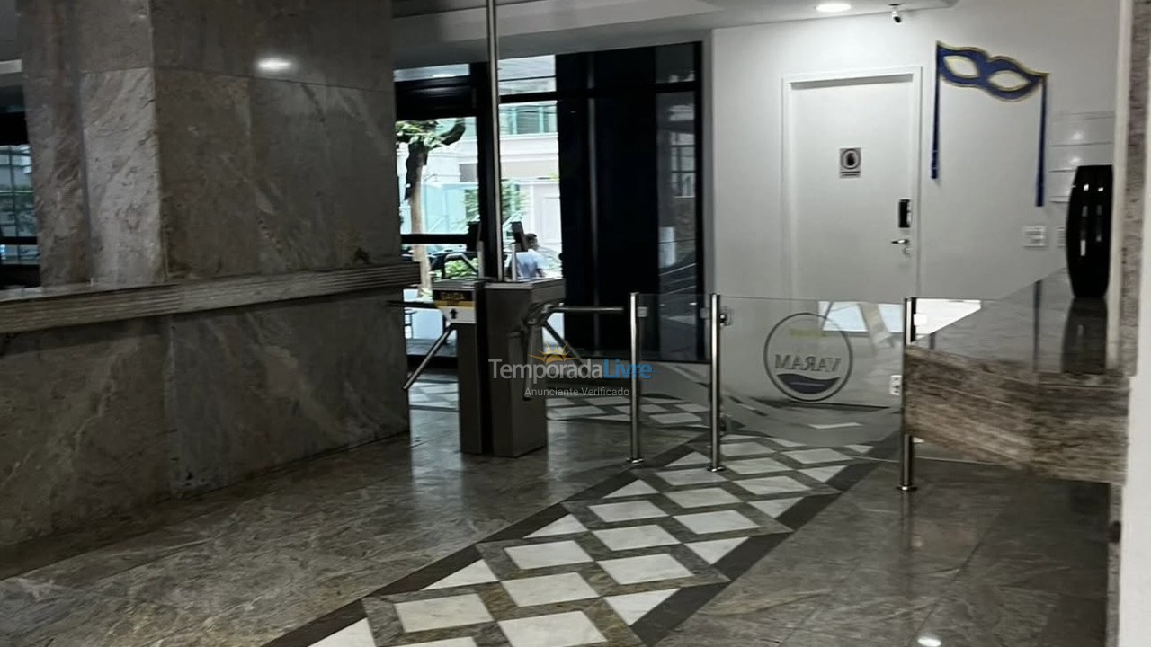 Apartment for vacation rental in Guarujá (Pitangueiras)