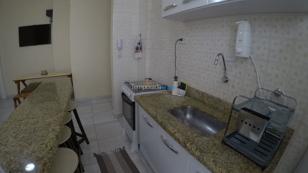 Apartamento para aluguel de temporada em Santos (Aparecida Embaré)