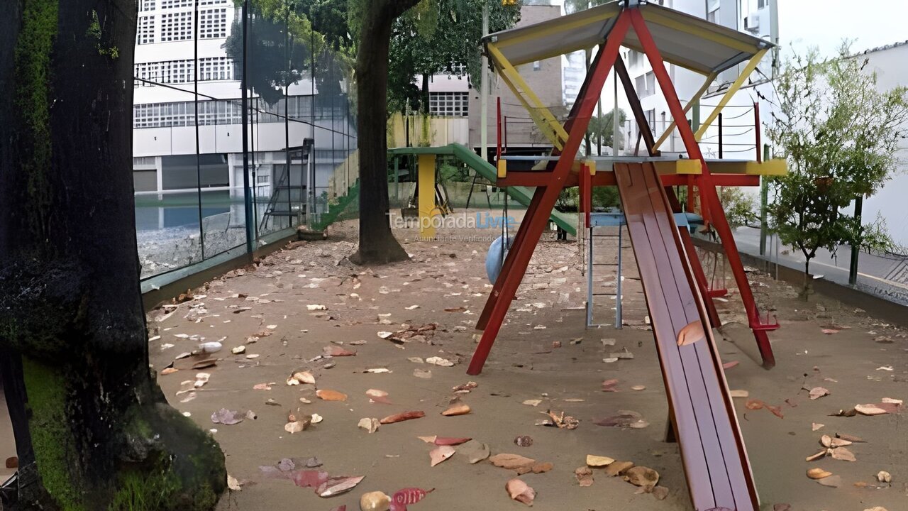 Apartamento para aluguel de temporada em Santos (Aparecida Embaré)