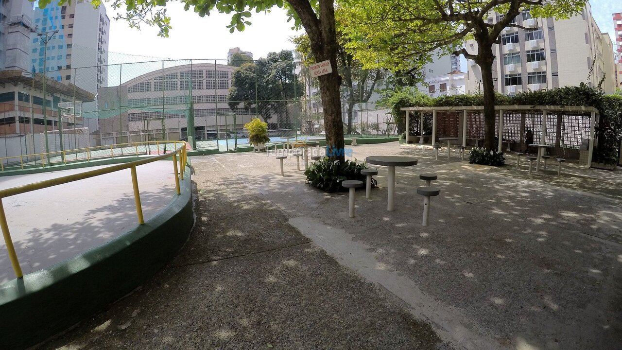 Apartamento para aluguel de temporada em Santos (Aparecida Embaré)