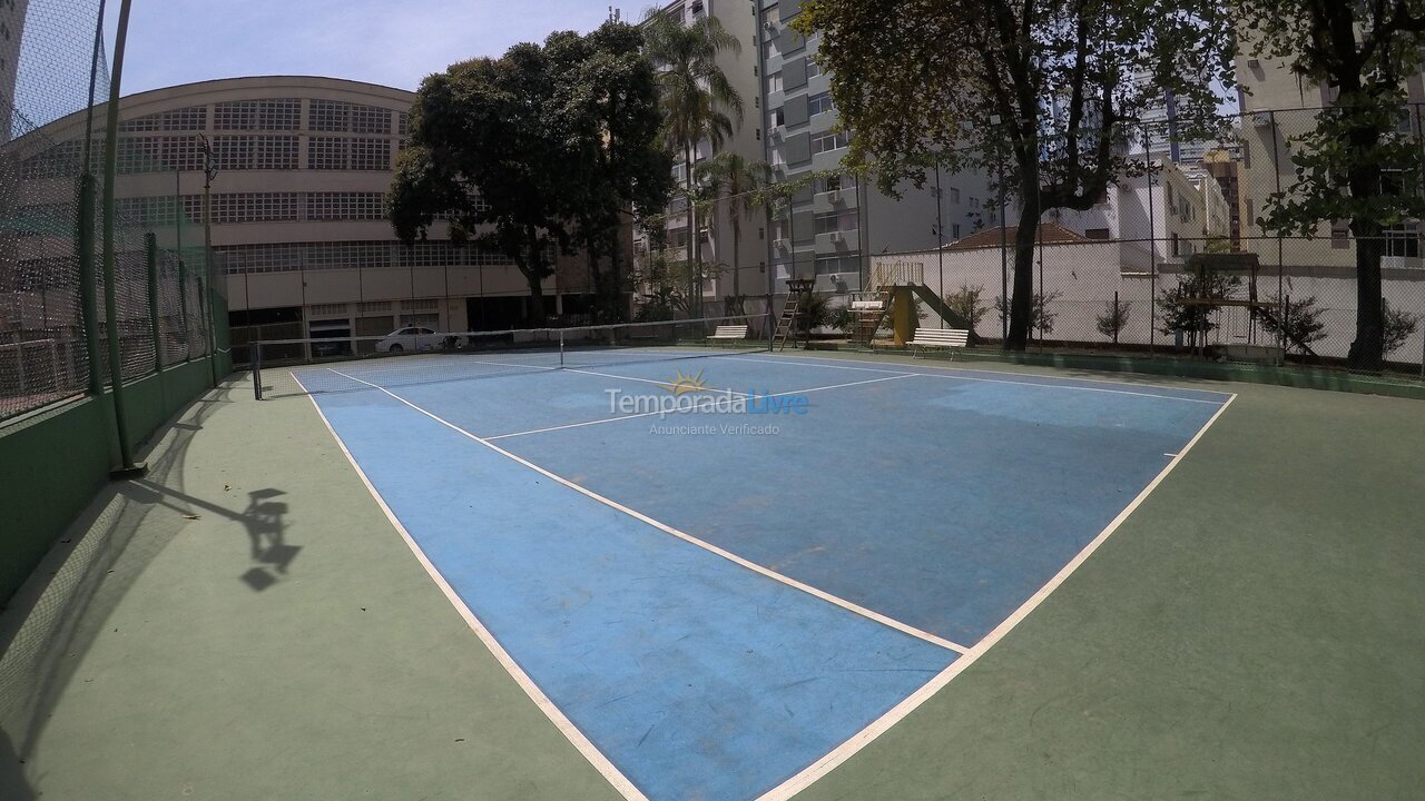 Apartamento para aluguel de temporada em Santos (Aparecida Embaré)