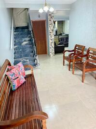 Casa perfeita, na quadra do mar, vista incrível, wi-fi, mesa de sinuca