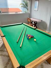 Casa perfeita, na quadra do mar, vista incrível, wi-fi, mesa de sinuca