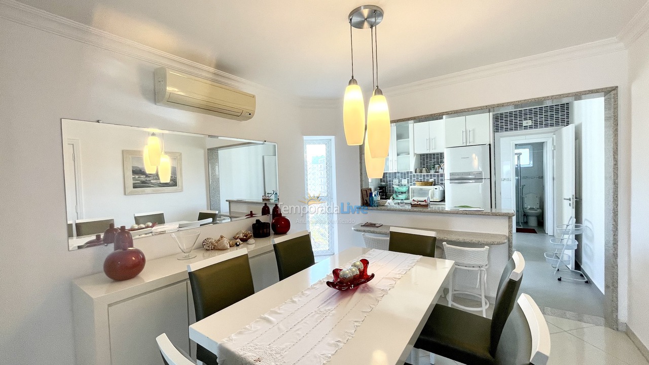 Apartamento para aluguel de temporada em Bertioga (Riviera de São Lourenço)