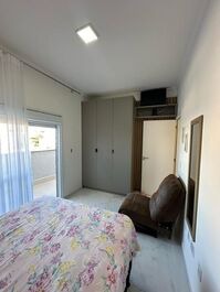 Quarto com ar condicionado!