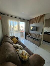 Sala com ar condicionado, tv e internet!