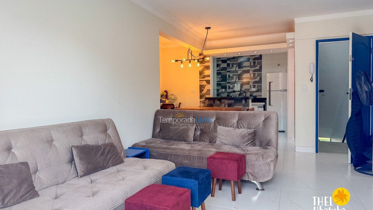 Apartamento para aluguel de temporada em Ubatuba (Itaguá)