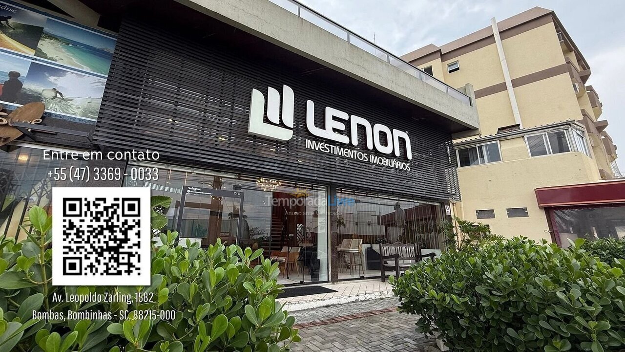 Apartment for vacation rental in Bombinhas (Praia de Bombas)